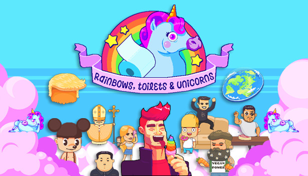 Rainbows, toilets & unicorns!