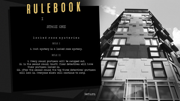 Скриншот из Methods: The Detective Competition Скриншот из Methods: The Detective Competition