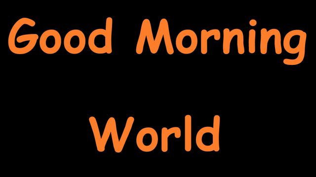 Good Morning World Logo