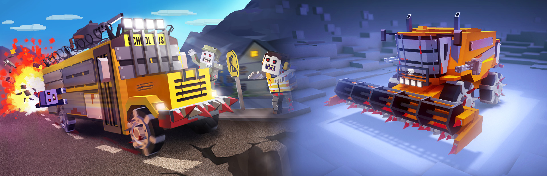 Zombie Derby: Pixel Survival