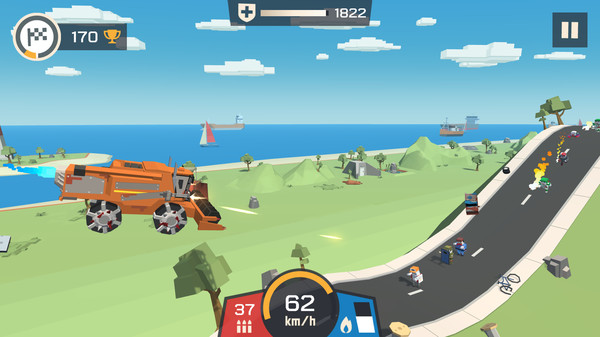 Zombie Derby: Pixel Survival game for windows Pc 1