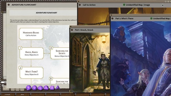Скриншот из Fantasy Grounds - D&D Adventurers League 09-14 The Vast Emptiness of Grace