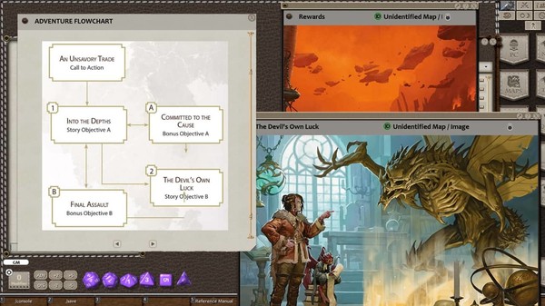 Скриншот из Fantasy Grounds - D&D Adventurers League 09-10 Tipping the Scales