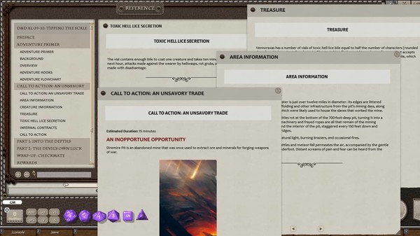 Скриншот из Fantasy Grounds - D&D Adventurers League 09-10 Tipping the Scales