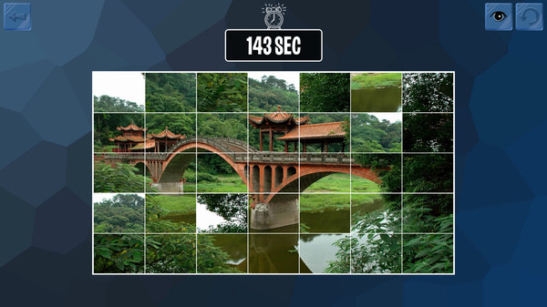 Скриншот из Easy puzzle: Bridges