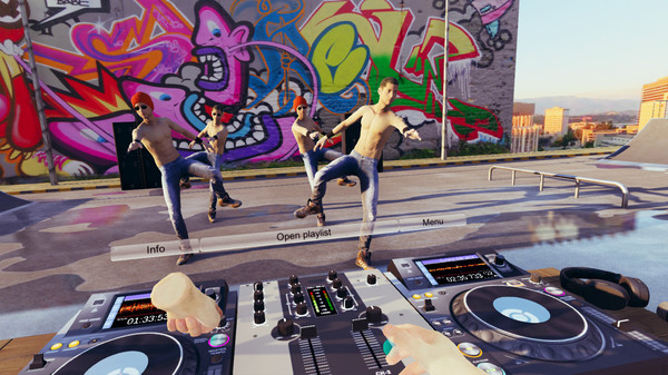 Скриншот из VRDJ