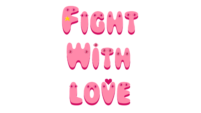 Fight with love - deckbuilder datingsim Logo