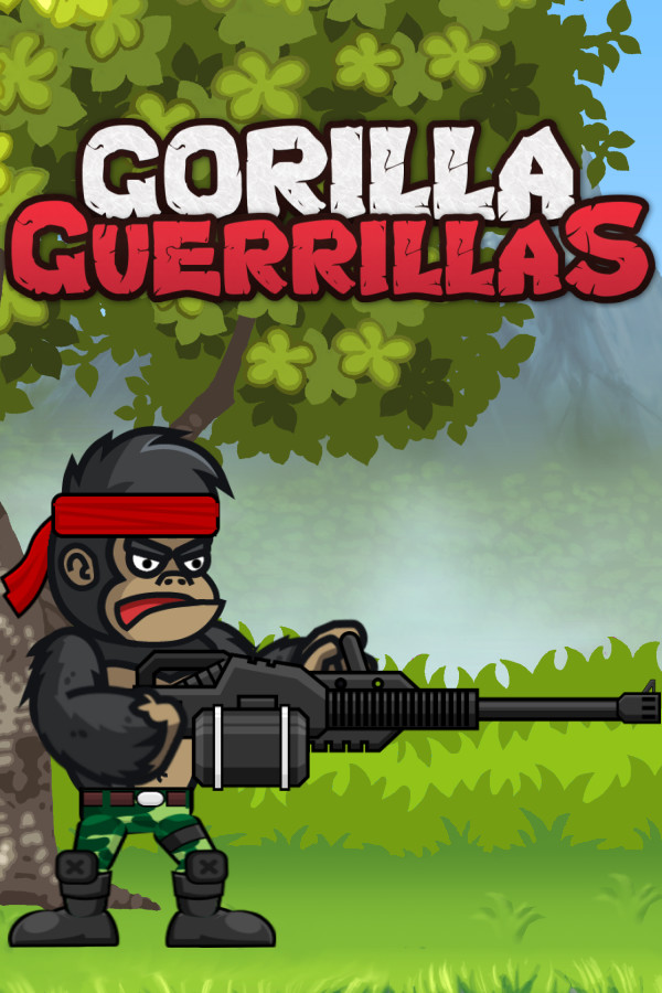 Steam portrait for Gorilla Guerrillas.