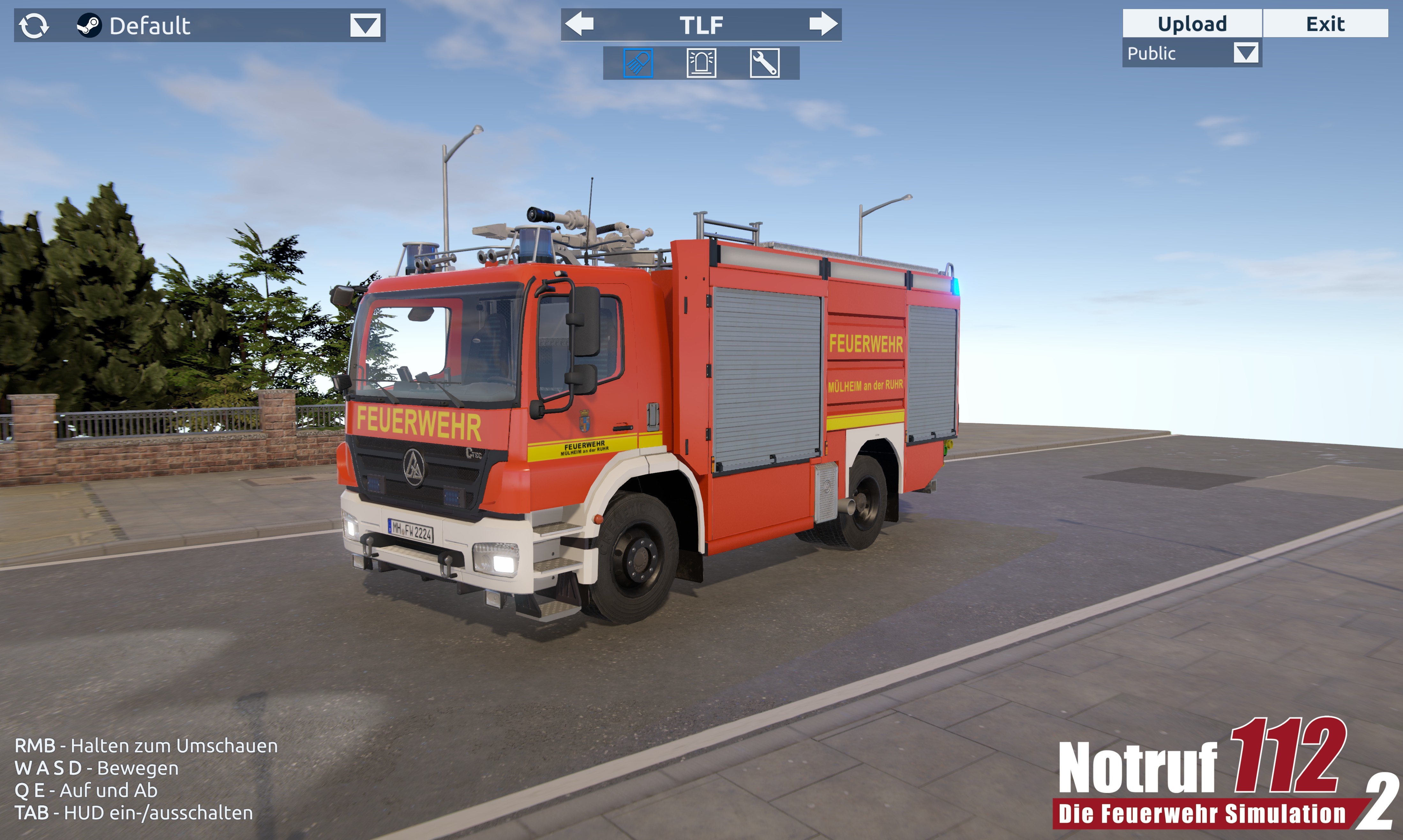 What's On Steam - Notruf 112 - Die Feuerwehr Simulation 2: Showroom
