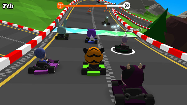 Скриншот из Go Kart Run!