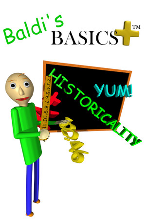 Baldi's Basics Plus poster image on Steam Backlog