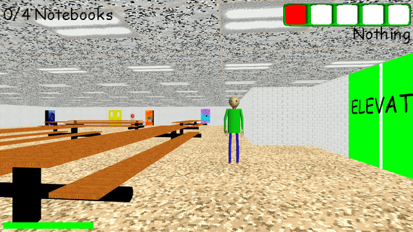 Скриншот из Baldi's Basics Plus