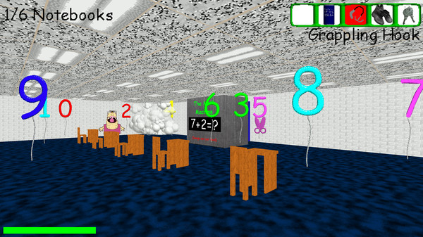 Скриншот из Baldi's Basics Plus