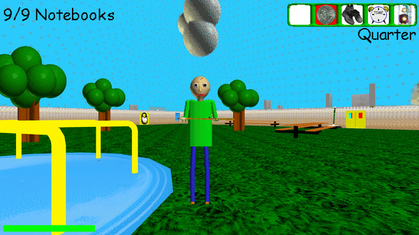 Скриншот из Baldi's Basics Plus