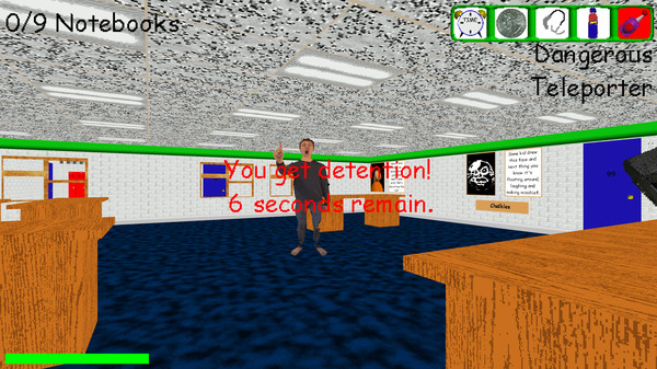 Скриншот из Baldi's Basics Plus