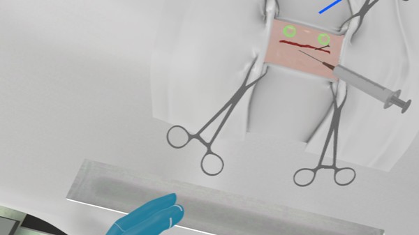 Скриншот из PST VR (Primary Surgical Treatment)