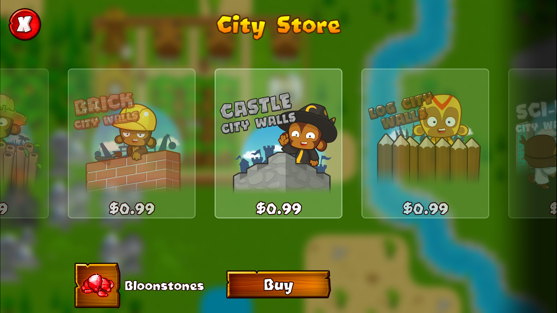 Bloons Monkey City Castle City Walls On Steam