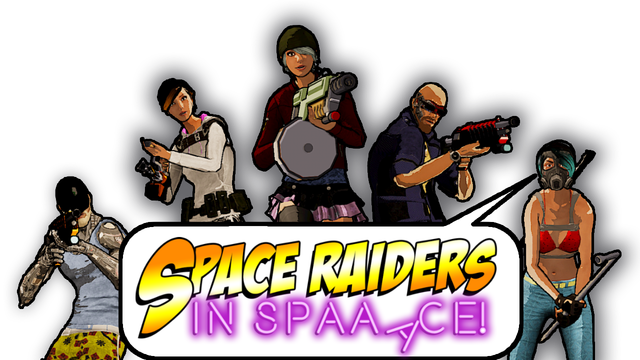 Space Raiders in Space Logo