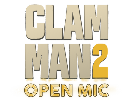 Clam Man 2: Open Mic Logo