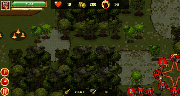 Скриншот из Legend of Towercraft