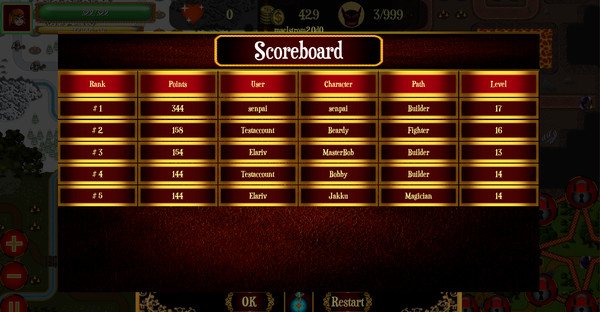 Скриншот из Legend of Towercraft