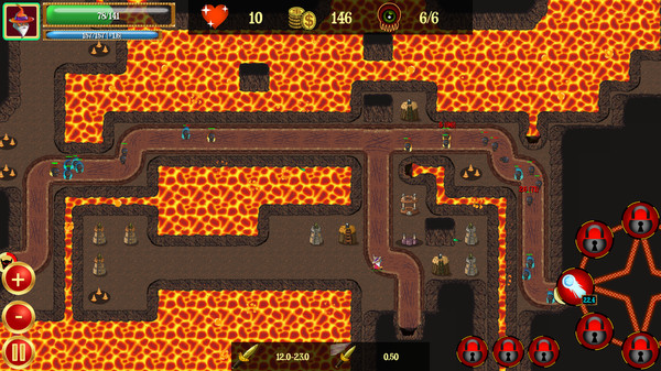 Скриншот из Legend of Towercraft