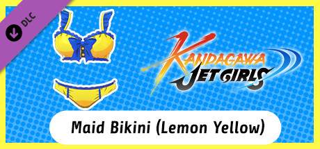 Kandagawa Jet Girls - Maid Bikini (Lemon Yellow) cover art