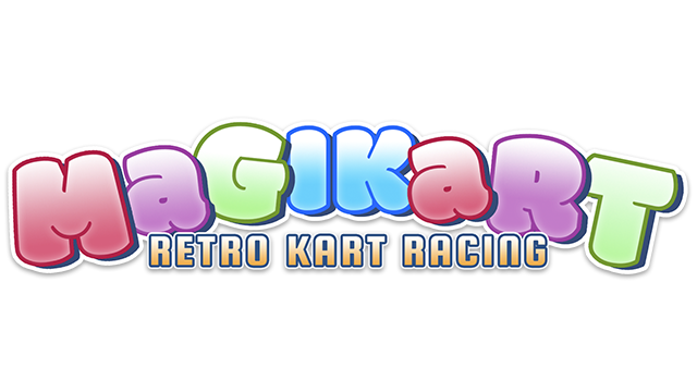 MagiKart: Retro Kart Racing Logo