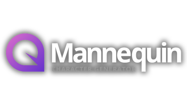Mannequin Character Generator Logo