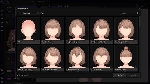 Скриншот из Mannequin Character Generator