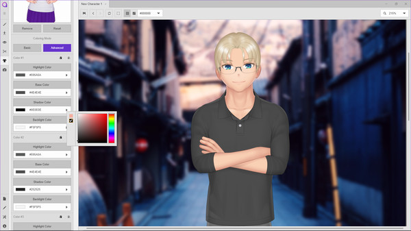 Скриншот из Mannequin Character Generator