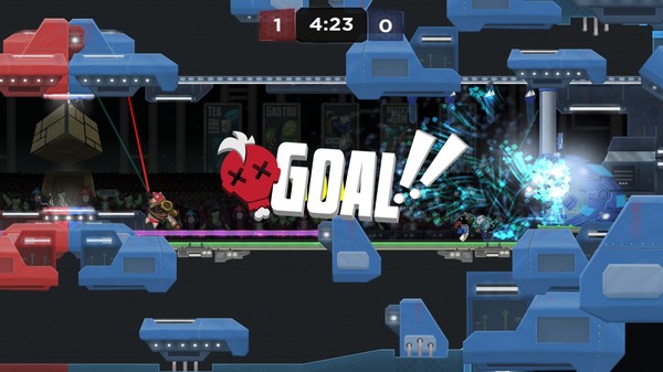 Swing Striker game for Linux 1