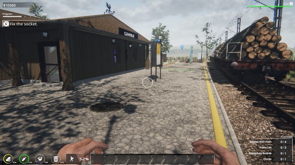 Train Station Renovation - First Job game for windows Pc 1