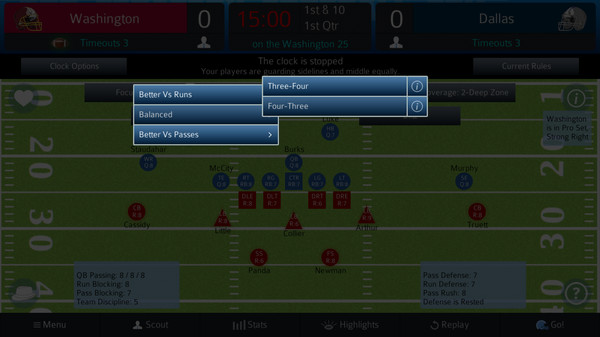 Скриншот из Pro Strategy Football 2021