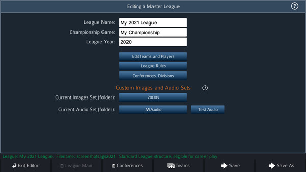 Скриншот из Pro Strategy Football 2021