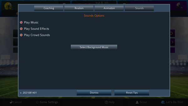 Скриншот из Pro Strategy Football 2021