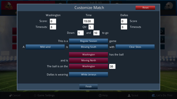 Скриншот из Pro Strategy Football 2021