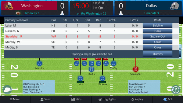 Скриншот из Pro Strategy Football 2021