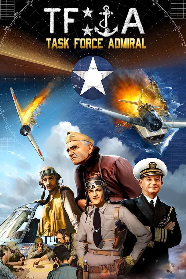 Steam portrait for Task Force Admiral - Vol.1: American Carrier Battles.