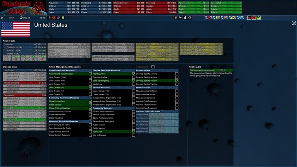 Скриншот из Pandemic Crisis