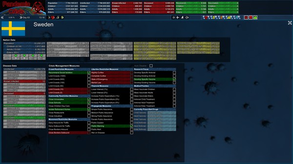 Скриншот из Pandemic Crisis