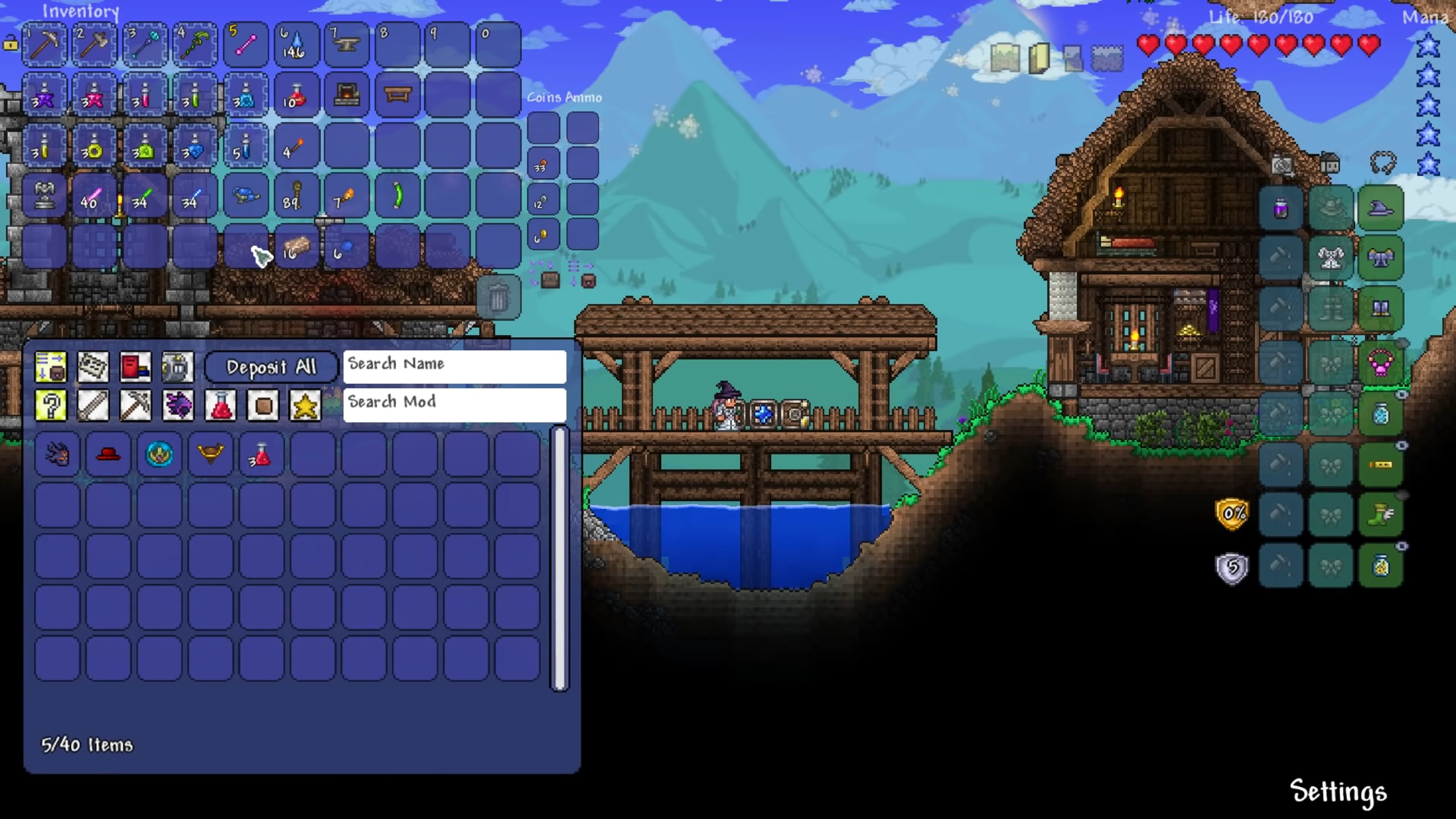 Terraria по сети на пиратке