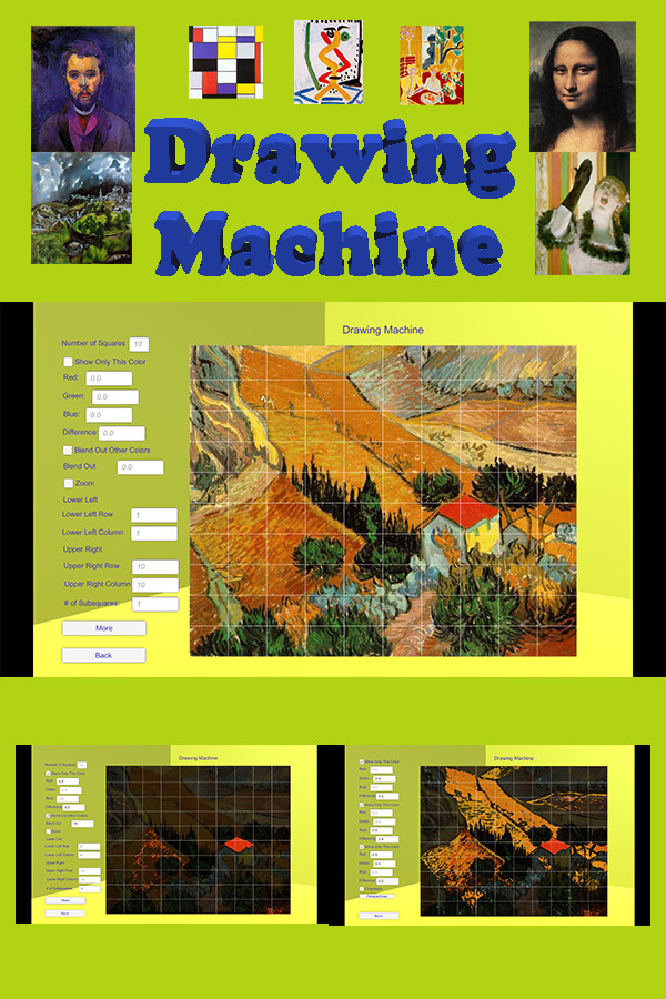 Drawing Machine for steam