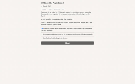 180 Files: The Aegis Project game for Linux 1