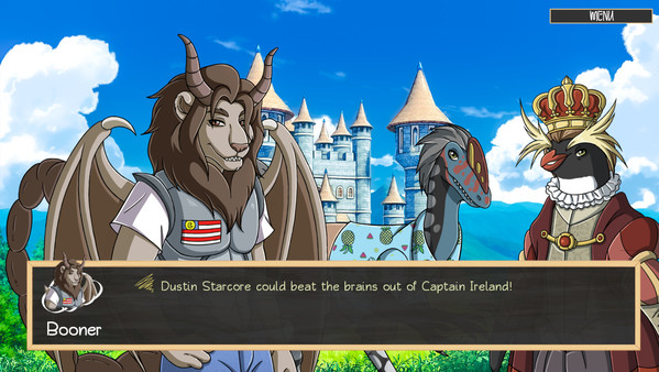 Скриншот из Furry Shakespeare: Emperor Penguin Lear