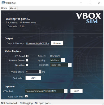 Скриншот из VBOX Sim