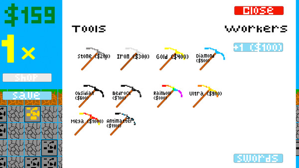 Cube Miners game for windows Pc 1