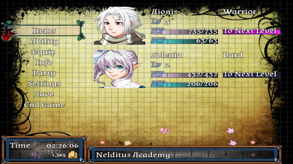 Скриншот из Solenars Edge II: Aurora of The Seventh Dawn