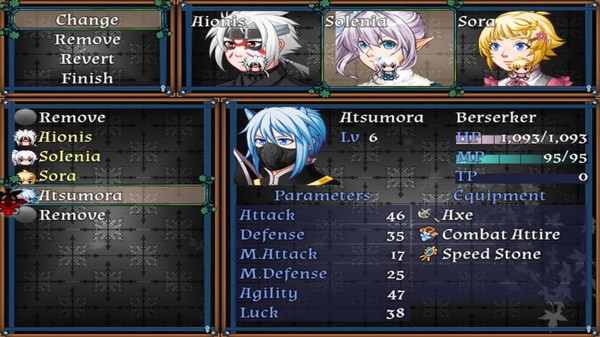 Скриншот из Solenars Edge II: Aurora of The Seventh Dawn