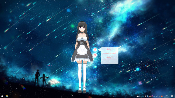 Скриншот из Desktop Kanojo